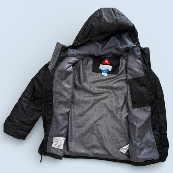 Columbia Omni Heat Winter Coat Medium Boys 10/12 - Picture 3 of 7